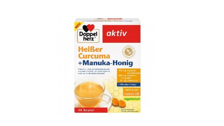 Doppelherz Immune Curcuma+Manuka Honey 10 Sachets