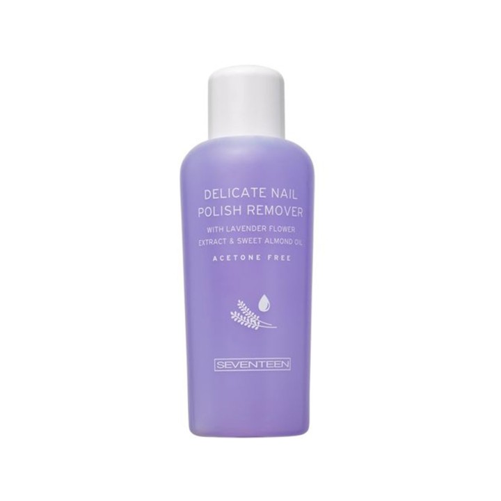 Seventeen Delicate Nail Polish Remover Acetone Free 200Ml