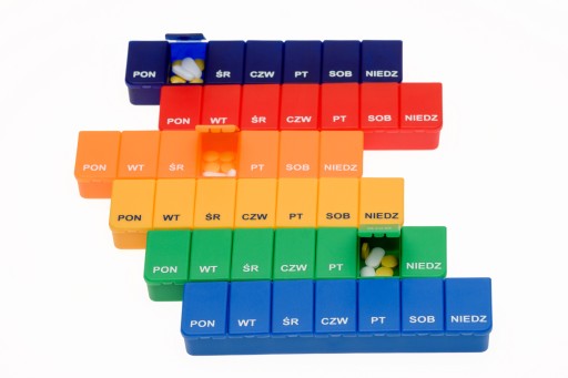 Medbox Weekly 1Time A Day Pill, Box 7X1