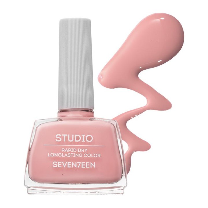 Seventeen Studio Rapid Dry Lasting Color Nail Polish No.176 12Ml