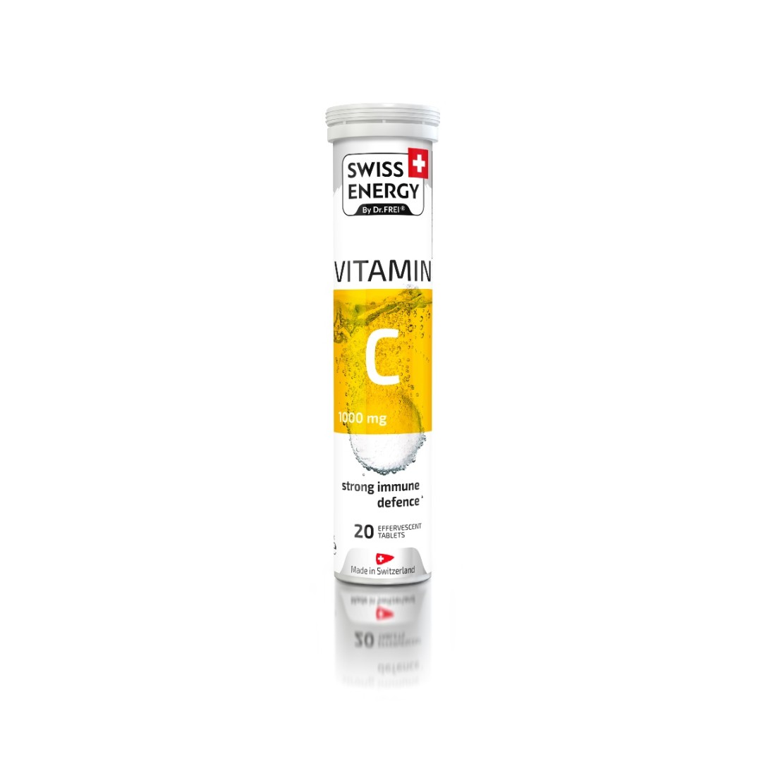 Swiss Energy Dr. Frei Vitamin C 1000mg Effervescent Tablets x20