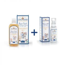 Linea Bimbi Soothing Cream + Total Hair Shampoo + Softening Cream Travel