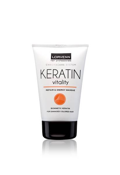 Lorvenn Keratin Vitality Hair Mask For Damaged Colored Hair 100ml
