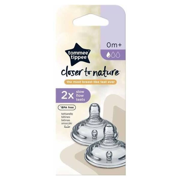 Tomme Tippe Slow Flow Easi-Vent Teats All Baby Items