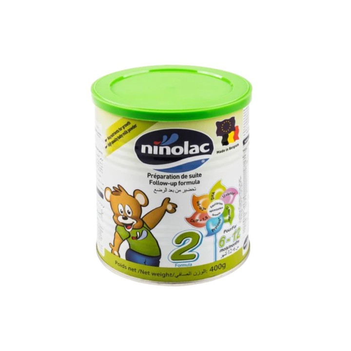 Ninolac 2, Milk, 400g x 6-12m