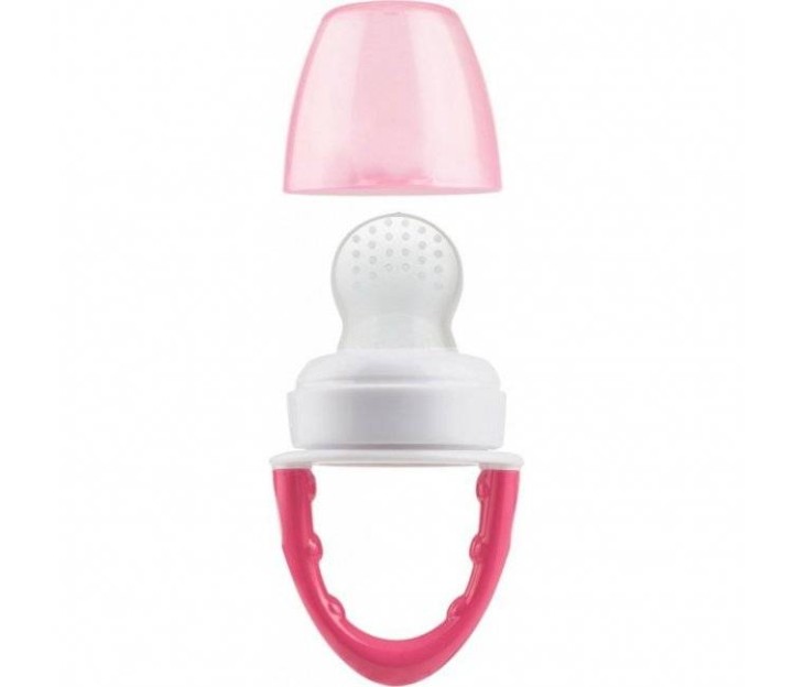 Dr. Brown's Fresh First Feeder Silicone Pink 4M+