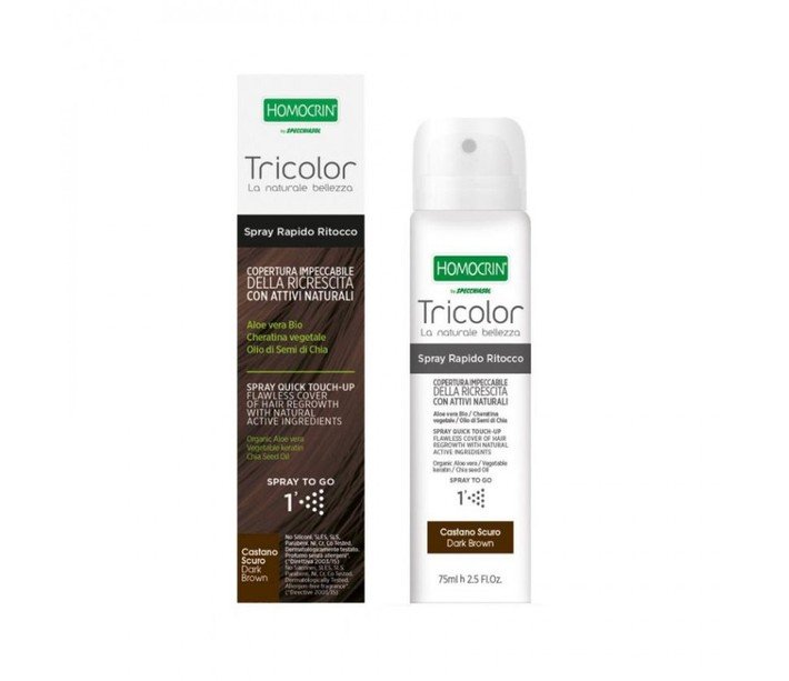Homocrin Tricolor Spray Dark Brown Spray 75ml