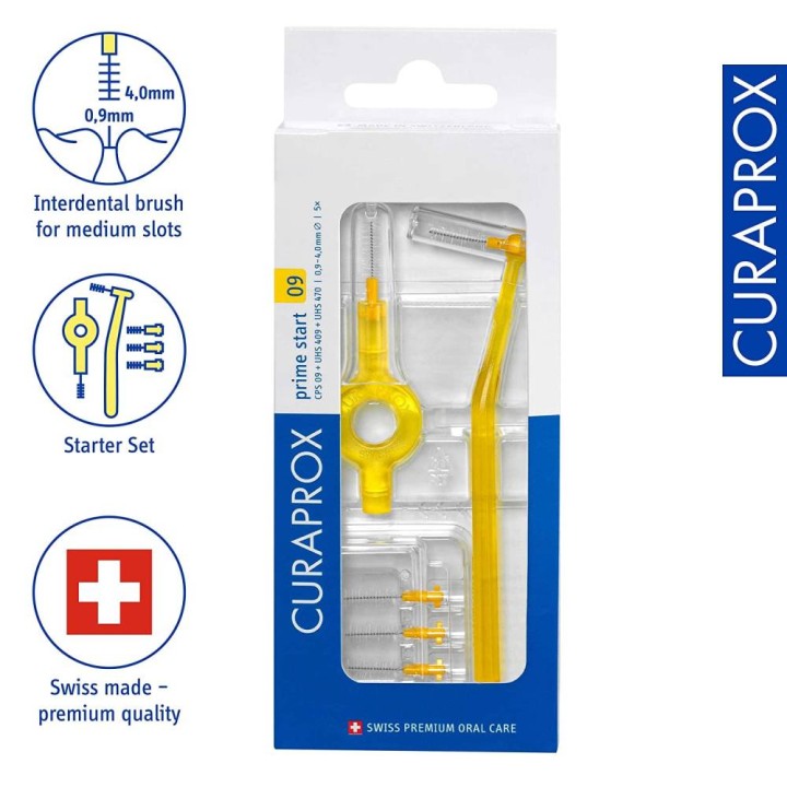 Curaprox Interdental Brushes Prime Yellow