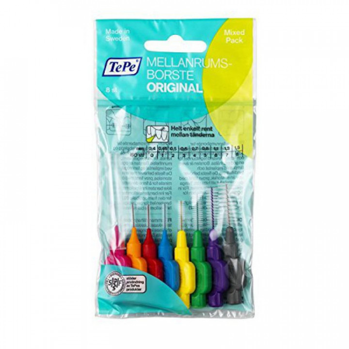 Tepe Interdental Brushes Mixed Pack