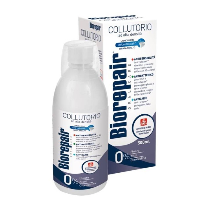 Biorepair Antibacterial Mouthwash 500ml