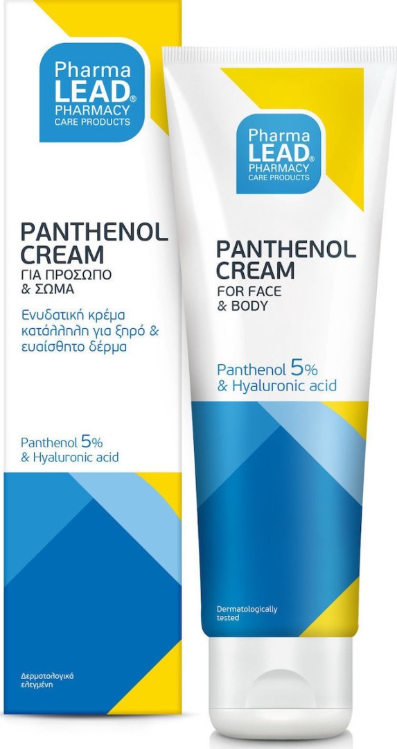 PHARMALEAD Panthenol + Hyaluronic Acid Face & Body Cream 100ml