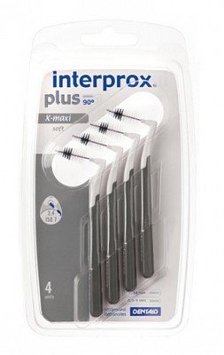 Interprox Plus X Maxi Soft Interdental Brushes X4
