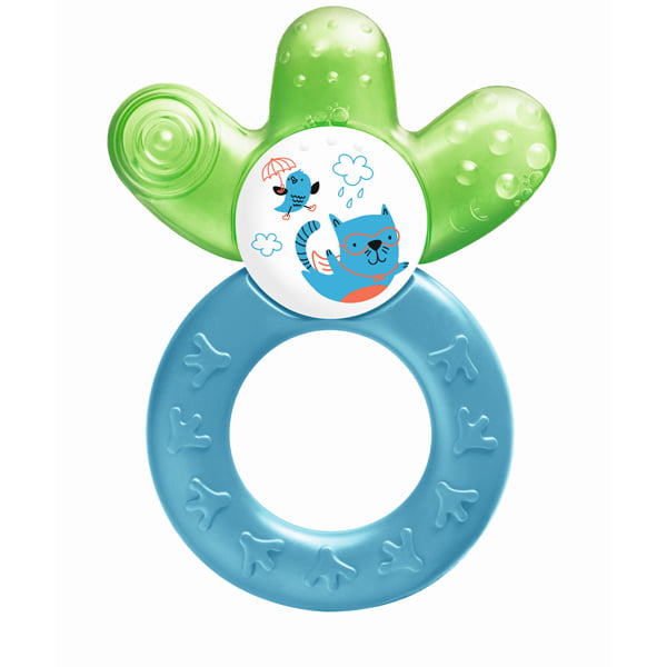 Mam Cooler Baby Teether Blue/Green 4M+