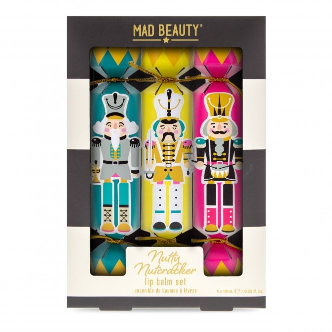 Mad Beauty Nutty Nutcracker Bath Fizzer Bath Salts 3 Pcs