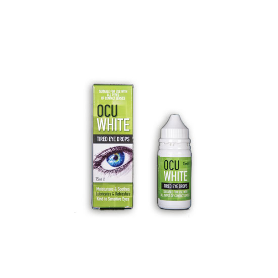 OCU WHITE TIRED EYE DROPS 15ML