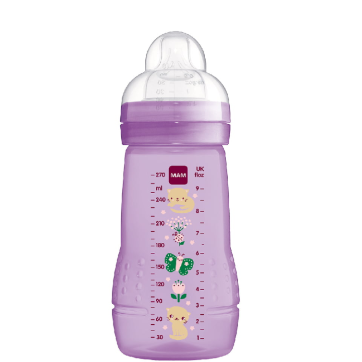 Mam Easy Active Girl Baby Bottle 2M+ 270Ml