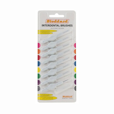 Stoddard Interdental Brushes 0.35Mm White