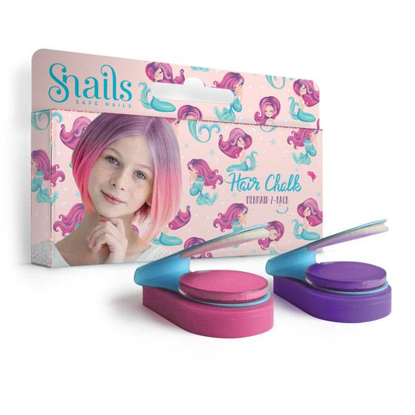 Snails Hair Chalk Mermaid 2 pieces