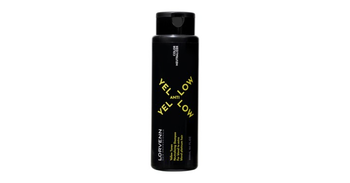 Lorvenn Color Neutralizer Anti Yellow Shampoo 300Ml