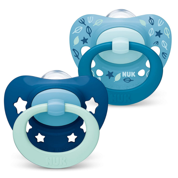 NUK Signature 6-18m 2-Silicone Soothers