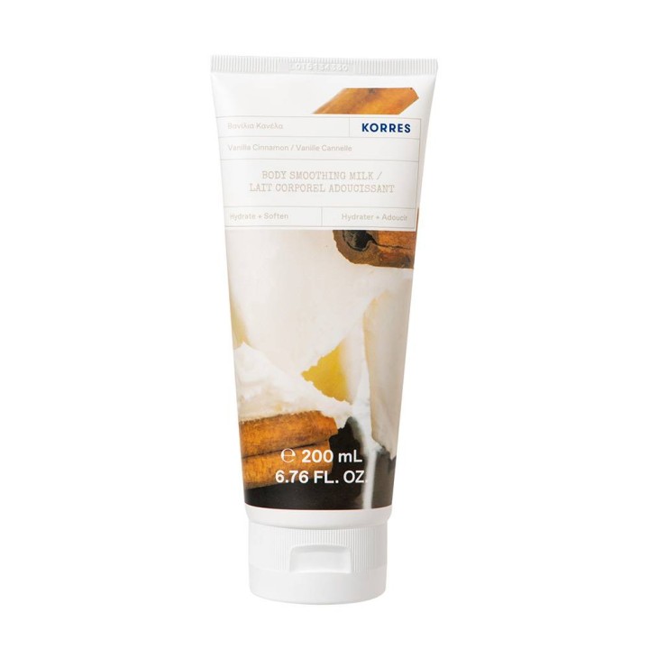 Korres Body Care Smoothing Milk Vanilla Cinnamon 200Ml