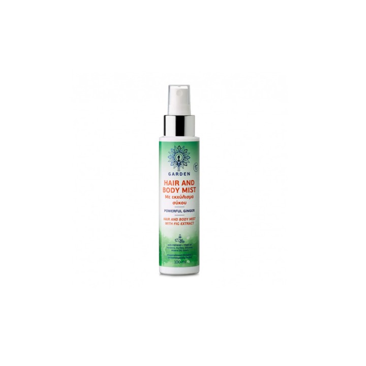 Garden Hair And Body Mist Powerful Ginger 100Ml
