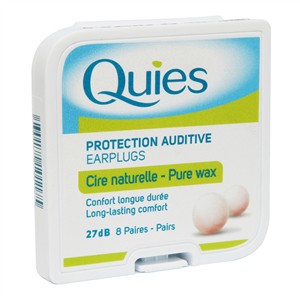Quies Ear Plugs Pure Wax 8S