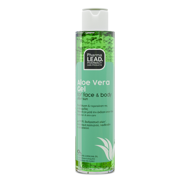 Pharmalead Aloe Vera Face + Body Gel After Sun 150Ml
