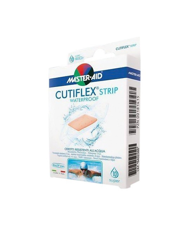 MASTER AID Cutiflex Med Waterproof Dressing 12.5cm X 12.5cm 5-Dressings