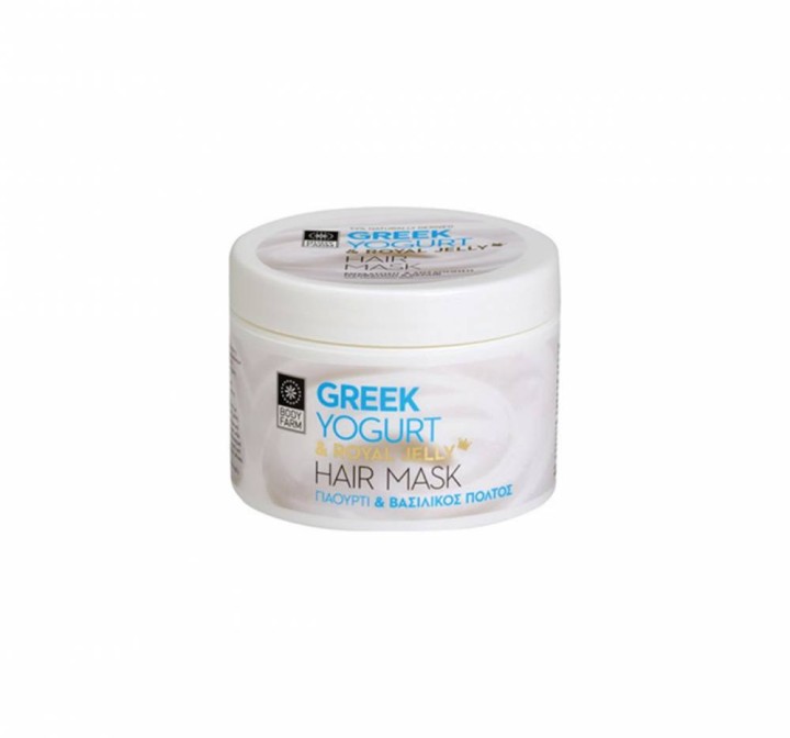 Body Farm Greek Yogurt & Royal Jelly Hair Mask For Dry & Damaged Hair 200ml