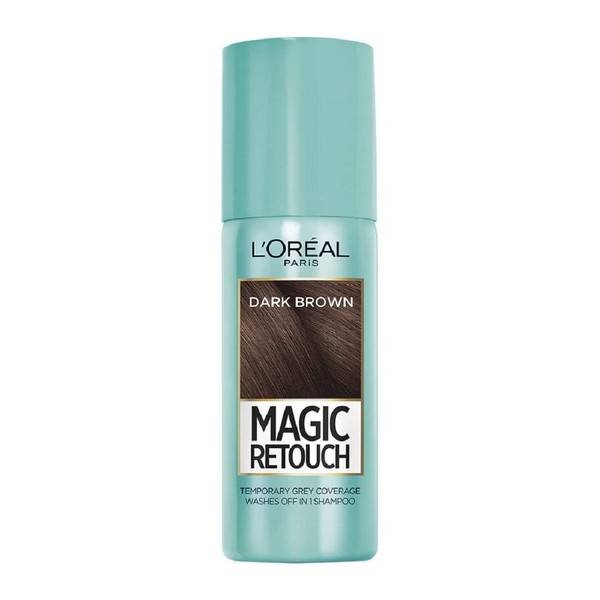 Loreal Magic Retouch Instant Root Concealer Spray 02 Dark Brown 100ml