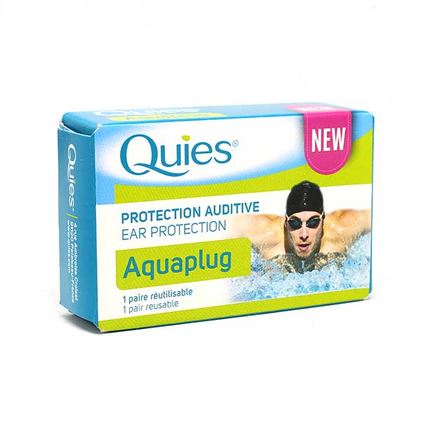 Quies Aquaplug Silicone, Ear Plugs, 1pair