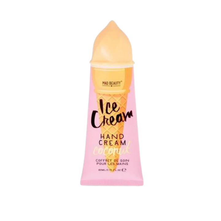 Mad Beauty Hand Cream Ice Cream Coconut 80Ml