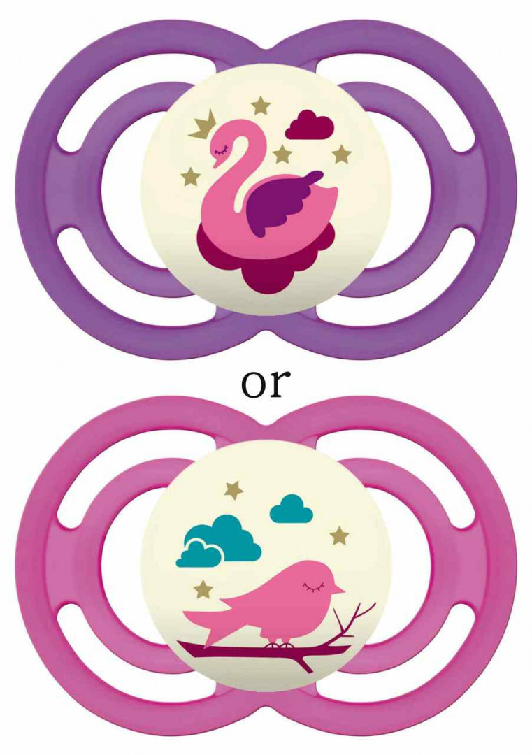 Mam Perfect Night Soother Pink 16+ Months