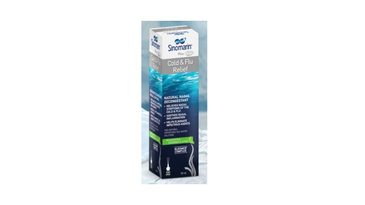 Sinomarin Cold And Flu Algae 100Ml Spray S59