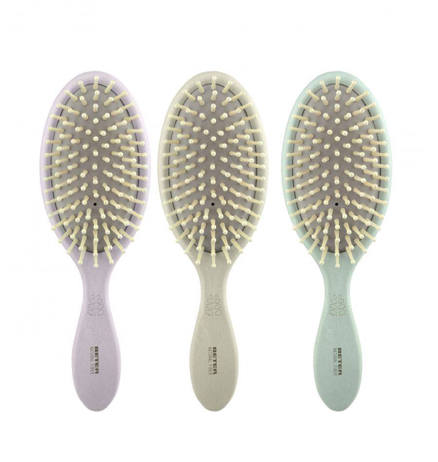 BETER NATURAL FIBER CUSHION BRUSH WOODEN PINS 1PIECE