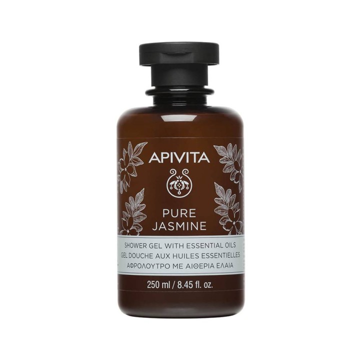 Apivita Pure Jasmine Shower Gel With Essential Oils 250ml