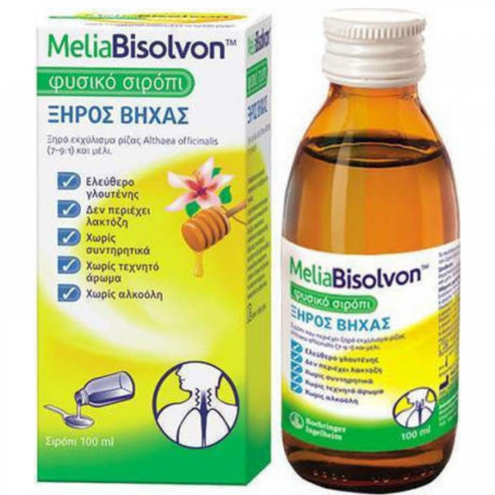 Melia Bisolvon Cough Syrup 100Ml