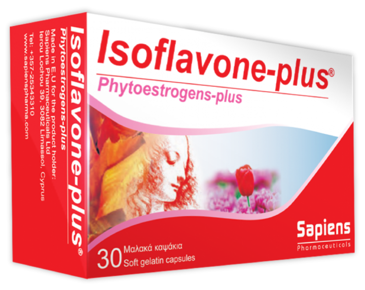 Sapiens Isoflavone-Plus Menopause 30 Capsules
