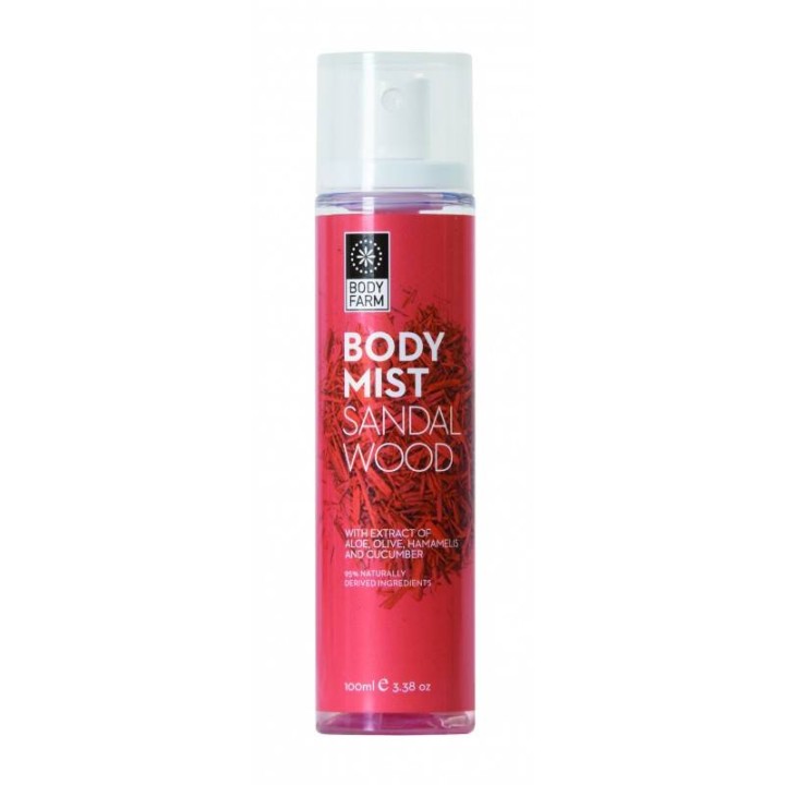 Body Farm Body Mist Sandalwood 100ml