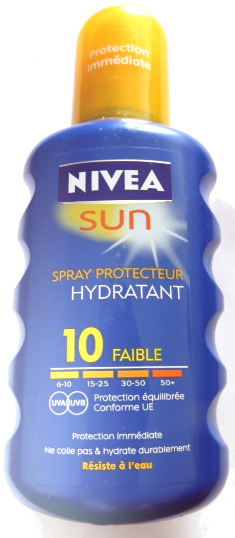 Nivea 80423 Sun Spf 10, Spray, 200ml x spf10