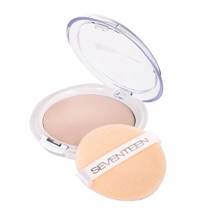 Seventeen Natural Silky Transparent Compact Powder No3