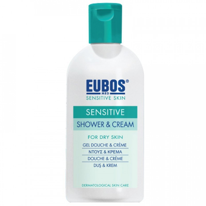 Eubos Shower & Cream Care For Dry Skin 200Ml