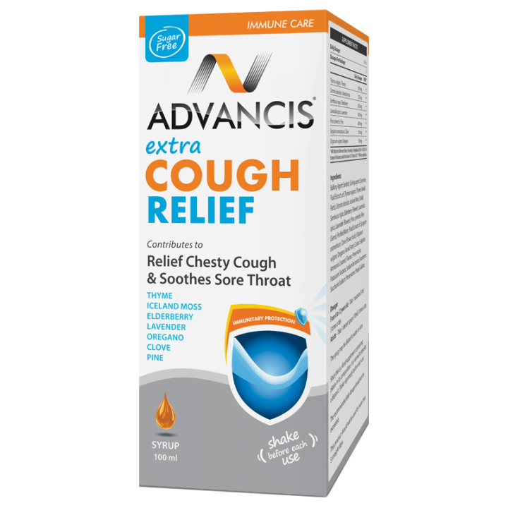 Advancis Extra Cough Relief Adult Syrup 200Ml