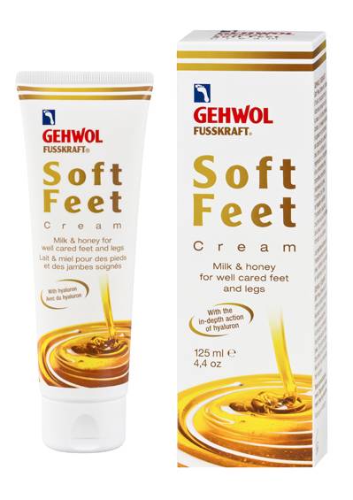 Gehwol Fusskraft Soft Feet Cream With Milk & Honey For Well Cared Feet & Legs 125ml