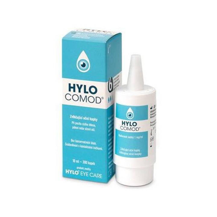 Hylo Comod Eye Drops 10Ml