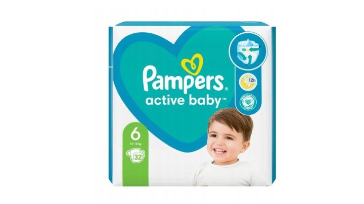 Pampers Active Baby 13-18kg(6),32x