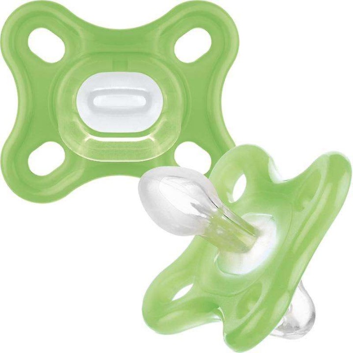 Mam Comfort Unisex Silicone 2-Soothers 0-2M