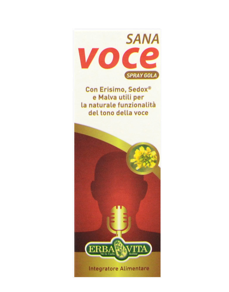 Sana Voce Gola  Erba Vita  Throat Spray 30Ml