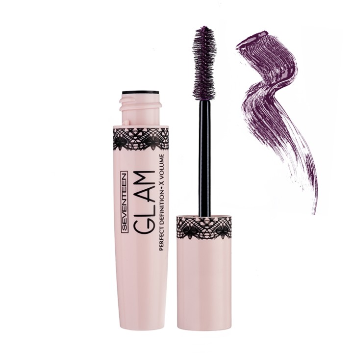 Seventeen Glam Mascara Plum 02